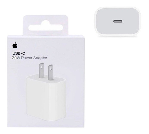 Cubo Cargador Rapido 20w Apple Original iPhone iPad Usb C