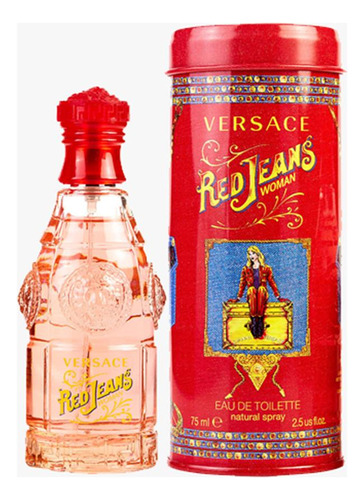 Versace Red Jeans Edt 75ml Para Mujer