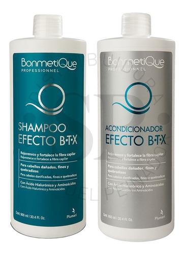 Kit Profesional Bonmetique Btx Shampoo + Acond. X900ml