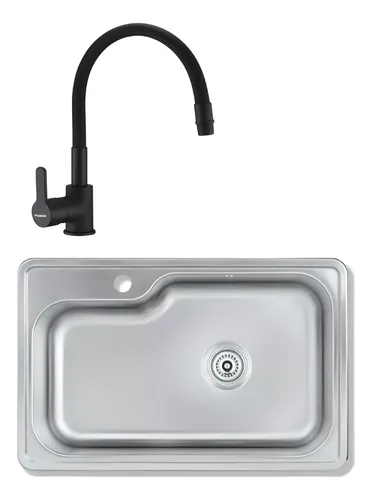 Bacha Cocina Mi Pileta Svelta 802e + Piazza Emblem 10017ne P