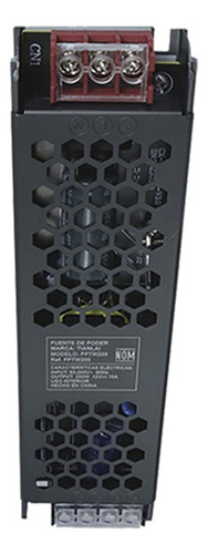 Fuente De Poder 200w 60hz 10 A Y Protección Corto Circuito