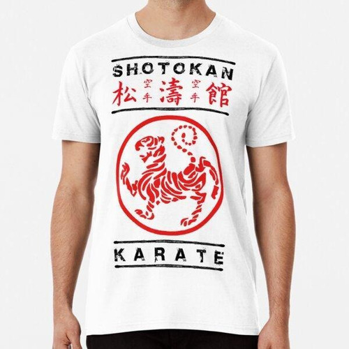 Remera Karate Shotokan Algodon Premium