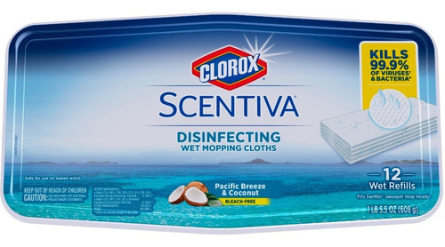 Swiffer Clorox Toallas Húmedas  12 Piezas Importado