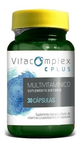 Probiótico Vegano - 7 Cepas + Vitaminas Vitacomplex C Plus