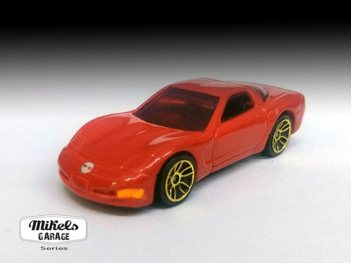 '97 Corvette #188  Hotwheels -custom- (versión Poco Comun) (Reacondicionado)