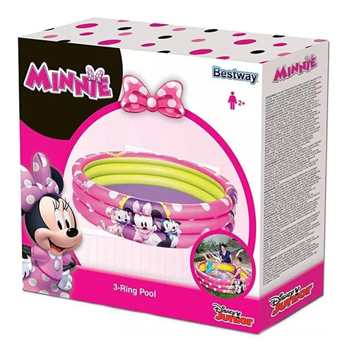 Alberca Bestway Disney Minnie Mouse Redonda Para Niñas