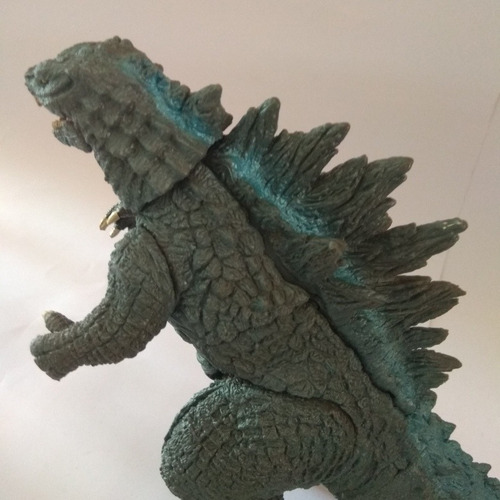Godzilla Bootleg Articulado Azul 26 Cm Gojira Moustro (Usado)