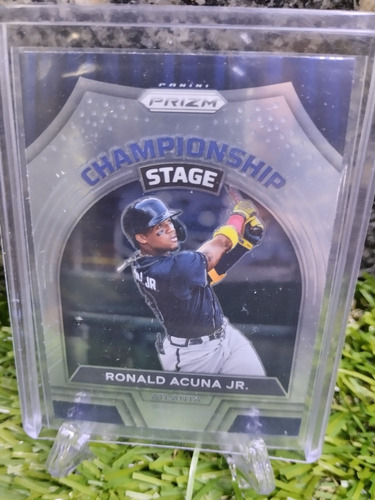 Barajita Ronald Acuña, Championship Stage Panini Prizm 2022