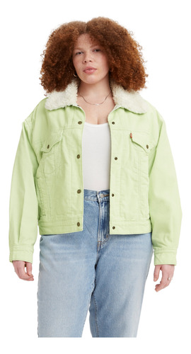 Levi's® Sherpa Baby Baggy Trucker Jacket (plus) A3490-0000