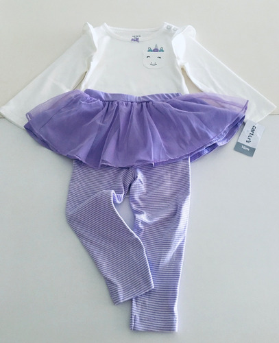 Carters. Conjunto De Pantalon Tutu Con Body De Princesa. Usa