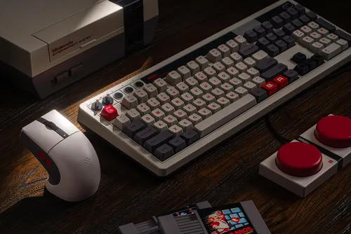 Ratón 8bitdo Retro R8 Paw 3395 Con Sensor Óptico 26,000 Dpi