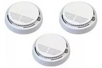 Comprar Pack 3 Detectores De Humo Inalámbrico 9v - Batería
