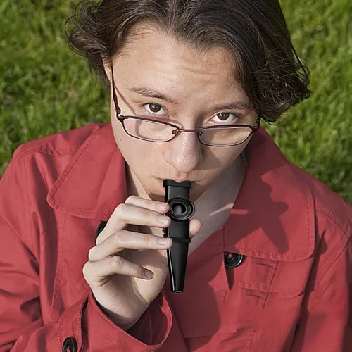 Kazoo Portátil Kazoo Metálico Instrumento Musical De Leve Ka