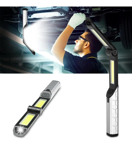 Linterna Led Superbrillante Y Cob, Linterna Recargable