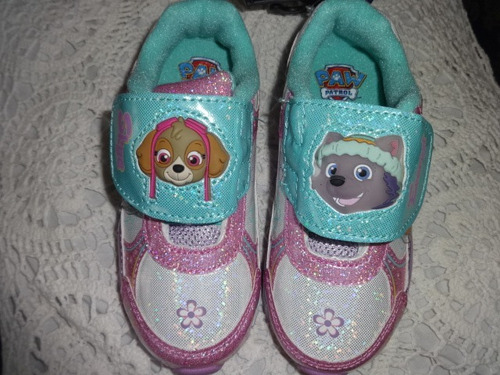 Zapatillas Luces Paw Patrol Sin Envio