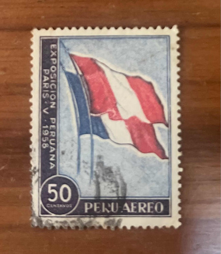 Estampilla Del Peru 1958