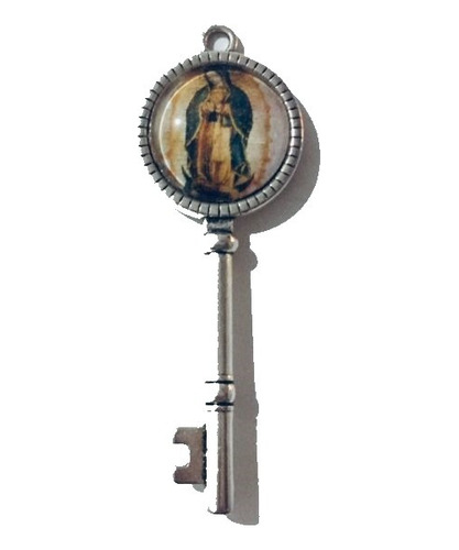 51 Dije Virgen De Guadalupe (kr85) Forma De Llave