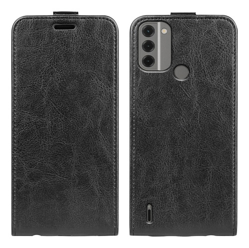 Funda De Piel Con Tapa Vertical R64 Para Nokia C31