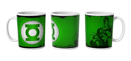 Taza / Mug Linterna Verde Green Lantern Superhéroe Dc Comics