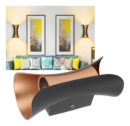 Lámpara De Pared Led De Estilo Europeo, Luz Cálida, Fácil In