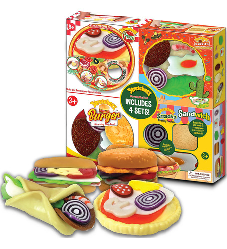 Nature Bound Stretcheez Play - Juego Combinado De Comida Que