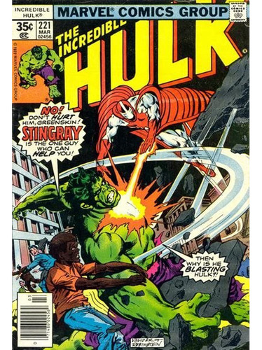 The Incredible Hulk #221 Sal Buscema Alfredo Alcalá Stock