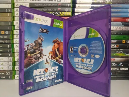 Jogo Kinect Ice Age / Era Do Gelo Continental Drift Xbox 360