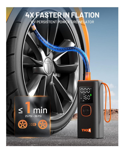 Compressor De Ar De Pneu Portátil Portátil Para Ymxa