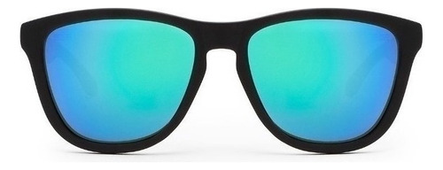 Gafas De Sol Polarizadas Hawkers One Hombre Y Mujer Color de la lente Turquesa polarizado Color del armazón Negro
