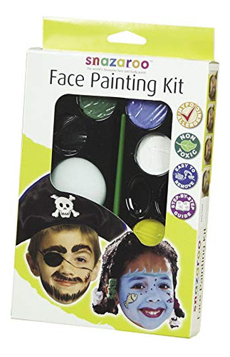 Kit Paleta Pintura Facial Snazaroo Unisex