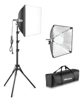 Comprar Kit De Iluminación Continua Softbox 40 W 6500 K Fotografía