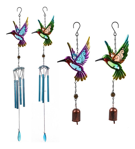 Com 's' Hook Wind Chime Metal