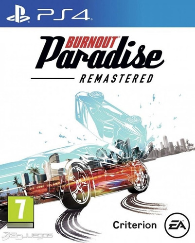 Burnout Paradise Remastered Fisico Nuevo Sellado Ps4