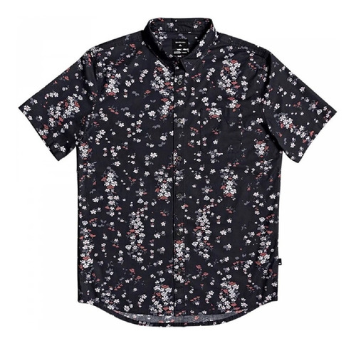 Camisa De Hombre Quiksilver  Triping Daisy Cu2221107021 Cne