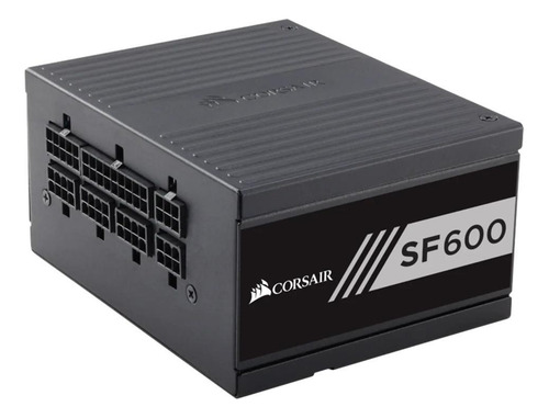 Fonte Corsair Sfx Sf600 600w, 80 Plus Gold, Modular, Pfc Ati