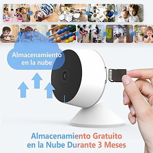 Bebe Camera De Seguridad Wifi 1080p Fhd, M1 Baby Monitor Con