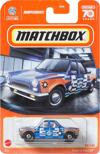 Matchbox - Vehículo Push'n Puller - 30782