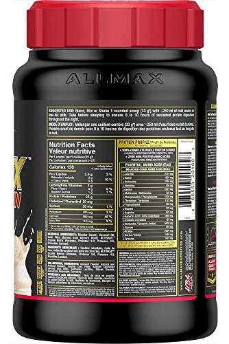 Suplemento en tabletas de proteína con sabor a vainilla de Allmax Nutrition, 2 libras