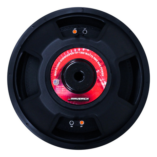 Imagen 4 de 9 de Subwoofer Maverick Doble Bobina 15 Pulgadas 1200w Max Power
