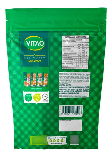 Cookies Integrais Com Gotas De Chocolate - (80g) - Vitao