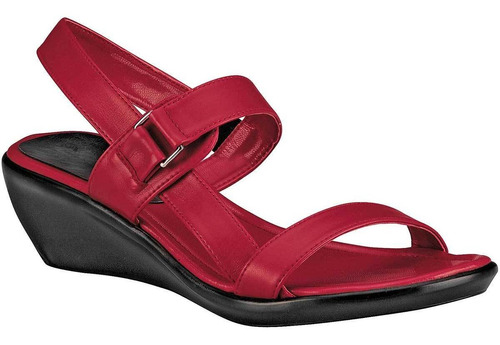 Plataforma Pravia 1546 Mujer Talla 22 Al 27 Color Rojo E1