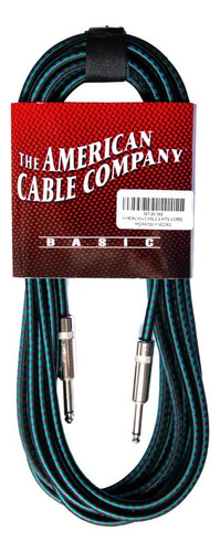 American Cable Ist-20 082 Instrumento Guitarra Bajo 6 Metros