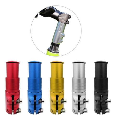 Bicicleta Extensor Bike Stem Riser Bicicleta De Aleación Con