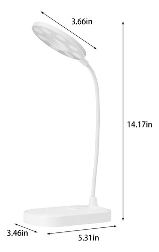 Lámpara De Escritorio Led M New, Lámpara De Lectura Recargab