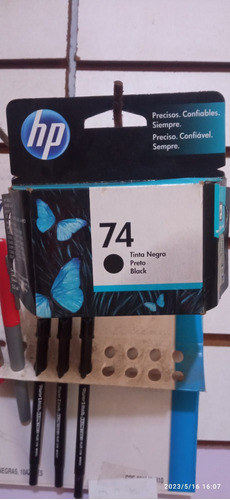 Cartuchos Hp Original 74 Negro (vencido)