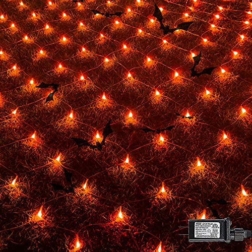 Halloween 360 Luces Led De Red De 12 Pies X 5 Pies 8 Mo...