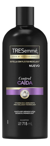  Tresemme Shampoo Control Caída Con Vitamina B6 715 Ml
