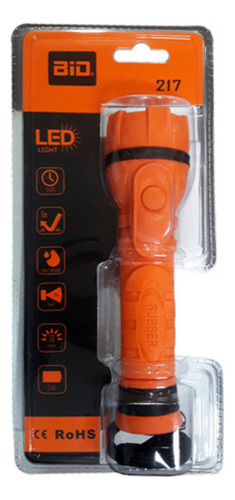 Linterna Estanca Resistente Al Agua Náutica 7 Led 180 Horas Linterna Naranja Luz Blanco