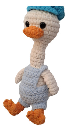 Pato Plush Peluche Amigurumi Suave Bebés Muñeco De Apego