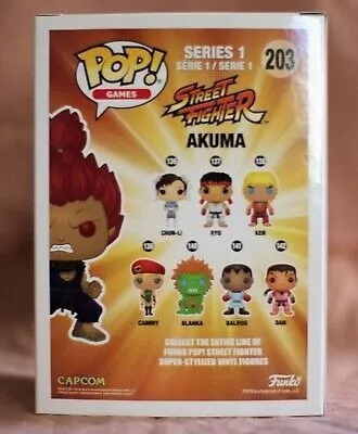 Street Fighter Funko POP! Games Akuma Vinyl Figure 